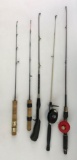 Group of 5 fishing rods