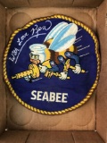 Seabee navy patch