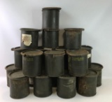 20 US Military supply canisters