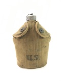 World War I US army canteen and cup