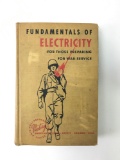 World war two US Army fundamentals of electricity book