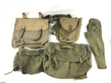 Group of world war two era US army bags