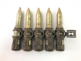 Group of US Army 20 mm dummy rounds