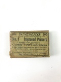 Sealed box of Winchester number one improve primers
