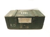 German military explosive crate
