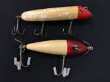 Two vintage South Bend fishing Lures
