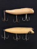 Two vintage South Bend bass obite fishing Lures