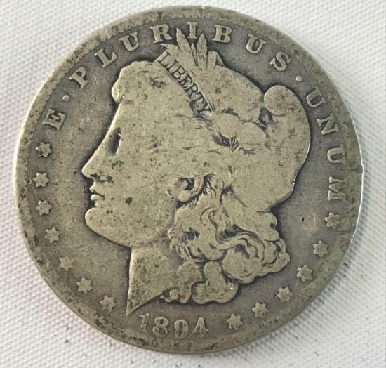 1894-0 Morgan silver dollar