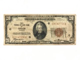 Series 1929 Federal Reserve Bank of Chicago Illinois $20 note