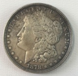 1878-P Morgan silver dollar
