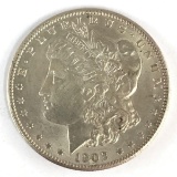 1902-0 Morgan silver dollar