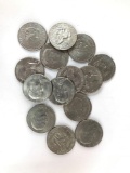Group of 14 1970s Eisenhower dollars
