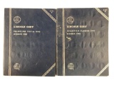 Lincoln penny collection books one and two