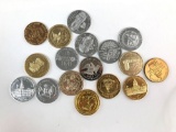 Group of commemorative coins