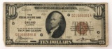 Series 1929 Federal Reserve Bank of Chicago Illinois $10 note