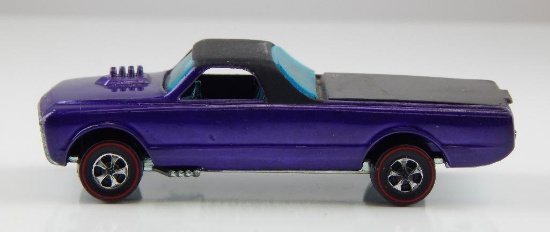 Hot Wheels Redline 1967 Purple Custom Fleetside