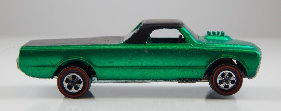 Hot Wheels Redline 1968 Green Custom Fleetside