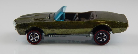 Hot Wheels Redline 1967 Olive Custom Firebird