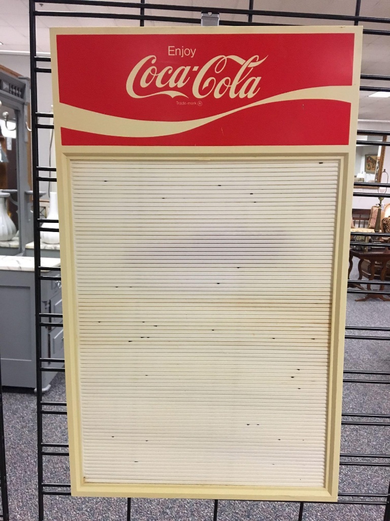Vintage Coca-Cola menu board With letters | Art, Antiques & Collectibles  Collectibles Collectible Advertising Soda Advertising | Online Auctions |  Proxibid