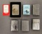 Group of 6 vintage lighters featuring Zippo and more