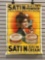 Antique 1903 advertising Satin skin cream poster