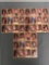 Group of 3 Chicago Bulls uncut basketball card sheets