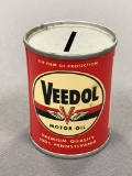 Vintage advertising Veedol motor oil bank