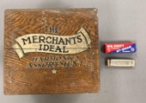 Vintage Merchants wooden case for harmonicas