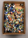 Group of Old and new marbles