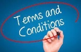 Please read all terms and conditions-pick schedule-payment terms