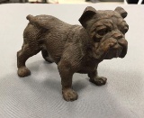 Hand carved bulldog