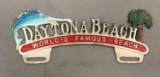 Daytona Beach Florida Vintage License Plate Topper