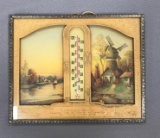 Vintage Advertising Carter grain & lumber co. thermometer picture