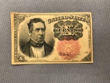 Antique U.S. 1874 10 Cent Fractional Currency note