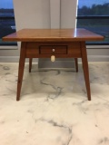 Vintage wooden table with drawer