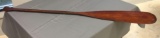 vintage wooden paddle