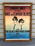Framed poster of blues brothers at Palace Hotel ballroom