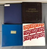 4 binders full 1970s, 80s and 90s baseball cards