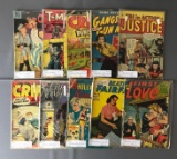 Vintage group of 10 comic books from the 40s, 50s and 60s