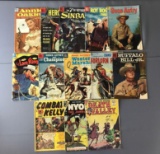 Vintage group of 13 comic books