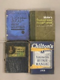Vintage group of 4 repair shop manuals