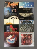 Group of 12 vintage classic rock albums