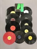 Group of 11 vintage records