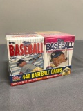 Complete unopened set of 1996 top series 1 and 2 baseball cards