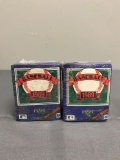 Group of 2 upper deck 1989 sealed baseball cards