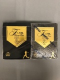 Group of 2 boxes of 1993 Flair baseball cards
