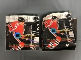 Group of 2 NHL 1995-96 hockey trading cards