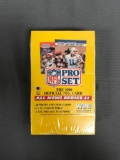 NFL sealed 1990 pro set football cards