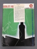 Vintage 1933 worlds fair weekly magazine