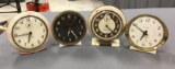 Group of 4 vintage Westclox Big Ben alarm clocks